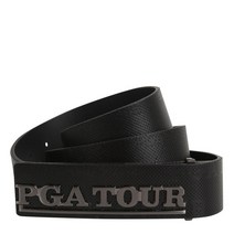 LPGA 남성 펀칭 버클 벨트 S 블랙, F