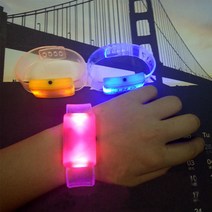 킥보드 자전거 LED 조명 안전 팔찌 후면등 엑스밴드