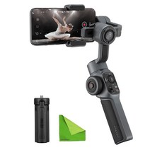 zhiyun smooth 5 3축 스마트폰 짐벌 안정기 포커스 풀 앰프 줌 기능 브이로그 유튜브 영화 제작 지연 아이폰 13 12 samsung s9와 호환 가능(영어는 보장되지
