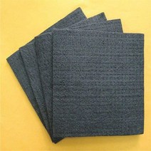 고순도 탄소 흑연 펠트 흑연 섬유 펠트 전극 배터리에 사용 100x100, 100x100x2mm
