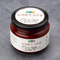 송강당 봄초여 논산딸기고추장 500g 딸기발효액