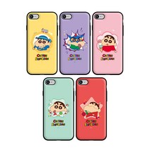 짱구는못말려 빅 프레임 오픈카드범퍼케이스 아이폰12프로맥스 11 8 7 SE 2세대 갤럭시S21울트라 S20 FE S10 S9 노트20 노트10플러스 LG