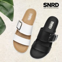SNRD 여성 여름 슬리퍼 사무실 실내화 샌들 스트랩 통굽 NS252