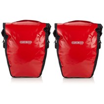 Ortlieb Back-Roller 시티 패니어 블랙 다양한 패턴, Black / Red, Black / Red