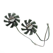 쿨러 쿨링 팬 써멀 구리스 패드 새로운 85mm FDC10H12S9 C GA91S2U 4Pin 쿨러 팬 Palit GeForce GTX 1070 Ti 1070 1060 1080, 2 개