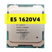 기존 Xeon E5 1620V4 3.50GHZ 쿼드 코어 8 스레드 10MB 140W V4 LGA2011-3 Cpu, 한개옵션0