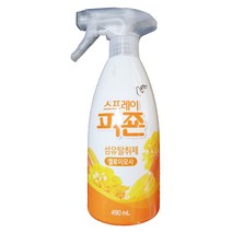스프레이 피죤 섬유탈취제 강력탈취 오리지널 옐로미모사 490ml, 1개