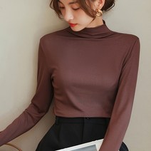 izurban 6color 목폴라 터틀넥 소프트 니트 여성 목폴라티 니트티