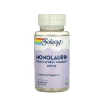 솔라레이 모노라우린 50mg 60캡슐 코코넛오일 모유 지방산 라우릭애씨드 라우릭산