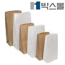 박스몰 각대봉투 노루지 / 크라프트 / 내유코팅 식품봉투 1000장, 크라프트 12x6x22(1689), 1개
