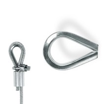 스텐와이어로프 고리 보호대 심블 1개 SUS304 팀블 M5