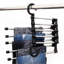 엘홈 공간활용 접이식 5단 바지걸이, 상세설명 참조, 1P, 상세설명 참조