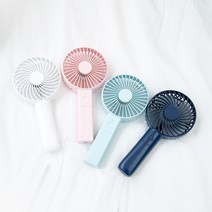 nko 국산 휴대용 미니선풍기 냉풍기 J7 색상(핑크 네이비 화이트 스카이블루), 스카이블루