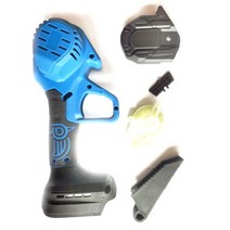 전기톱 충전식전기톱 소형 무선 4 인치 전기 톱 액세서리 체인 가이드 플레이트 기어 샤프트 하우징 수리 조정 너트, 01 Shell