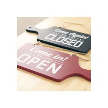 디자인 문패 오픈 클로즈 도어사인 오픈보드 안내판, 레드