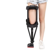 편한 핸즈프리목발 골절 부상 두손 편한 목발 보행보조기구, 오른쪽 + 1개