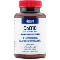 Supplement with Nature CoQ10 유비퀴놀 200mg 60캡슐, 1개, 60개