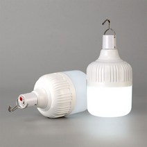 스티로폼아이스박스 스치로폼 상자 미니 냉장고 휴대용 비상 조명 후크 야외 USB 충전식 모바일 LED 램프 전구 낚시 캠핑 파티오 베란다 정원, [02] 60W