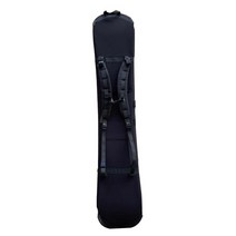 보드 더블 만두피 백팩 범용 스키백팩 각인수납케이스 보드백, 블랙 베니어 숄더, 155x41cm