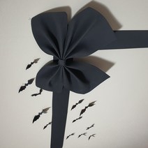 (완제품 12시주문시 당일출고)나비리본 발렌타인 장식리본 대왕리본 가게 인테리어 장식, 넓이20cm, 연분홍