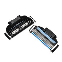 Mache 3 호환 면도날 12 개/세트 남성용 얼굴 관리, 한개옵션0