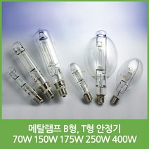 지오라이팅 MH 메탈램프 B형 T형 메탈안정기 70_400W, 메탈 B형_18952- B형 175W