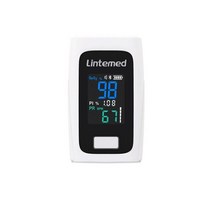 자전거 심박계 Lintemed 휴대용 손가락 맥박 산소 농도계 모니터 심장 박동 건강 관리 고정밀 어머니 키즈 Saturometer 103233, F51
