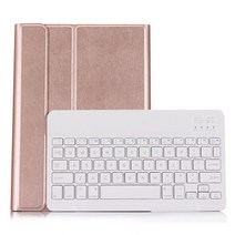 블루투스 키보드 갤럭시 탭 S7 11 인치 태블릿 SM-T870 블루투스 키보드와 SM-T875 커버에 대한 무선 키보드 스탠드 가죽 케이스, 04 Without Light