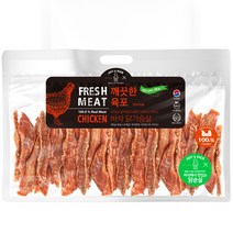 조이스픽 강아지간식 깨끗한육포 바삭닭가슴살 벌크형 390g, 닭고기, 1개