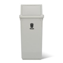 내츄럴 분리수거함 1P 35L 60L, 내츄럴 분리수거함 60L 1P, 라이트 그레이