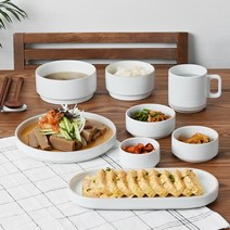 에라토 옳음 도자기 공기 대접 8종1택, 옳음 공기[갈색]