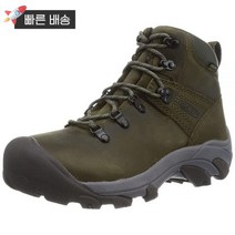 킨 KEEN 남성용 피레네 중간 높이 방수 하이킹 부츠 다크 올리브/포레스트 나이트 416972