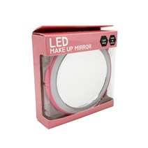 LED 조명 미니거울 손거울 원형손거울 원형거울 화장대거울 핸드미러 미니손거울