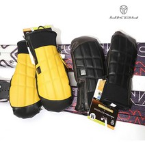 와이키 2중방수 방한 보온 성인 스키 보드 벙어리 가죽장갑 SG5030, 옐로우