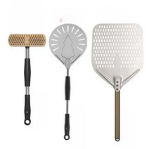 피자서버 피자삽 이탈리안 오븐 제빵 뒤집개 주걱, 솔 삽 회전 삽 세트 2개