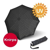 포커시스 [포커시스][Knirps] 크닙스 C.051 3단 접이식 우산 (양산 겸용)_로투스 블랙 / KNS-9580514800 69657