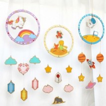 어린이 만들기수업키트 놀이 팬시우드 모빌만들기 DIY, 부엉이