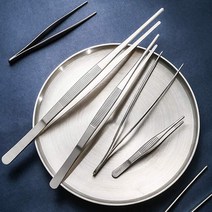 다육맘 SUS304 고급형핀셋, 25cm직선형