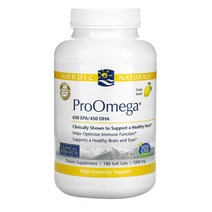 노르딕네츄럴스 프로오메가 레몬맛 1280mg 60정 120정 180정 소프트젤, 1개, 60정 1통