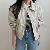 솔리데이 / 바스락 루즈핏 블루종 윈드 점퍼 3컬러