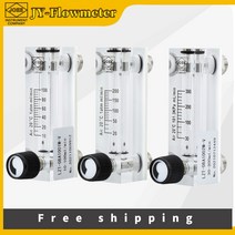 유량계 플로우메타 디지털유량계 유량게이지 LZM-6T 아크릴 패널 유량계 10-100 미리리터분 20-200 30-300, 02 Gas 20-200ml min