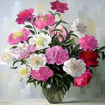 [DIY명화]Q3351 꽃정물화 size 40x50cm