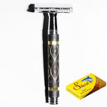 파커 본사 카이로 클래식 면도기 (무료 면도날 증정) 65R 안전 습식 남성 양날 가성비 일회용 면도칼 바버샵