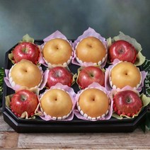 프리미엄 설 선물세트 국내산 과일 수입과일 명절 선물세트 34종, 6.팔각 사과 배 혼합세트 1호