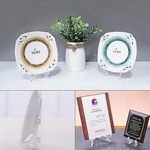 리시안제이 접시 받침대 소 접시 거치대 접시 이젤