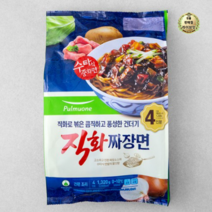 라이브잇 풀무원 직화짜장면 4인분 1320g 1개, 11개