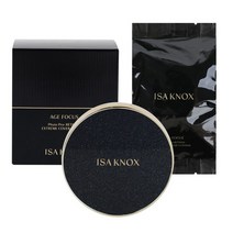 이자녹스 에이지포커스 피토프로레티놀 익스트림 커버 쿠션 +리필 21호 라이트 베이지, 없음