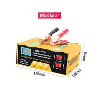 씨텍충전기 EV 지능형 펄스 수리 자동 모토 배터리 12 V 24V 자동차 오토바이 리드 산 성 볼트 리튬 이온, 단일옵션, 1개