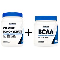 [기획상품] 뉴트리코스트 크레아틴 5000MG + BCAA 2:1:1, 1개, 기본