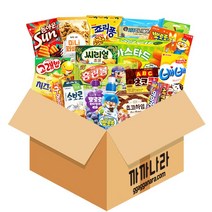 까까나라 과자폭탄 45p 과자세트, 1box, 어린이용 럭키박스(21p)